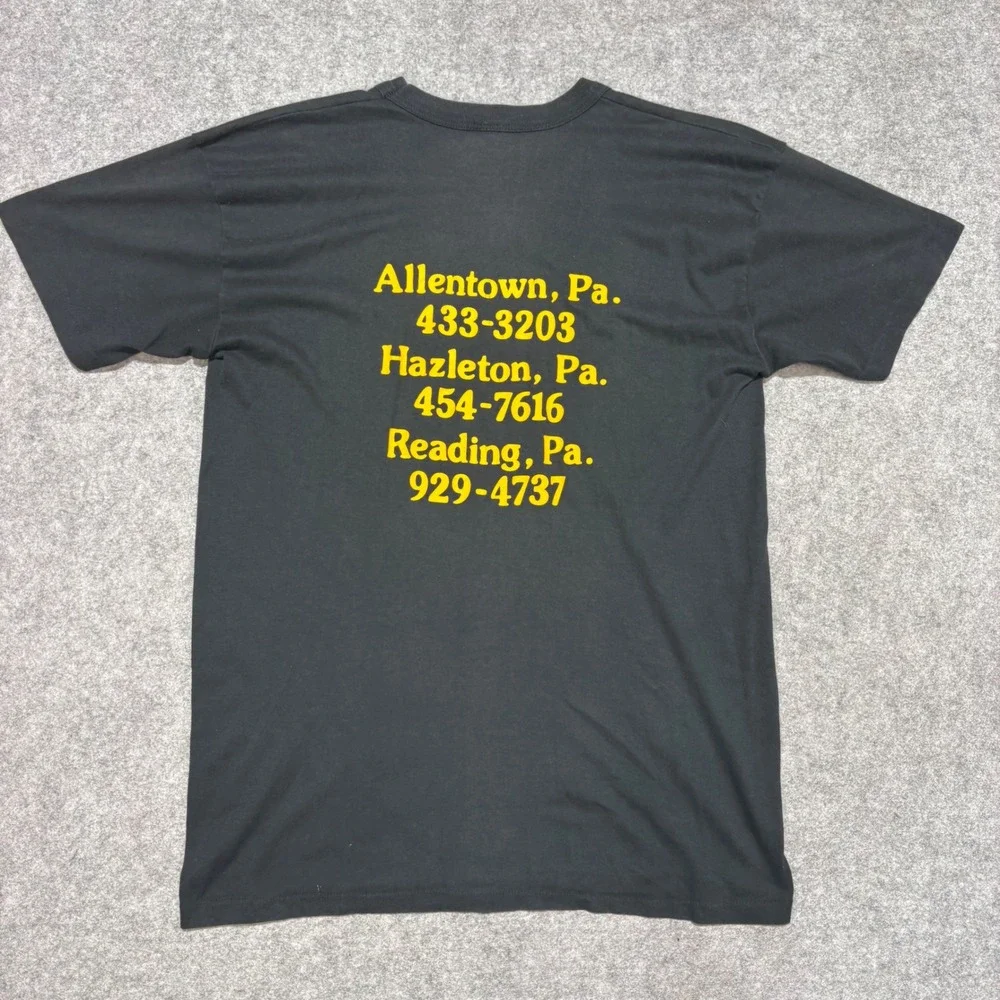 Vintage 1988 Klines Automotive 50th Anniversary T Shirt XL Black Single Stitch